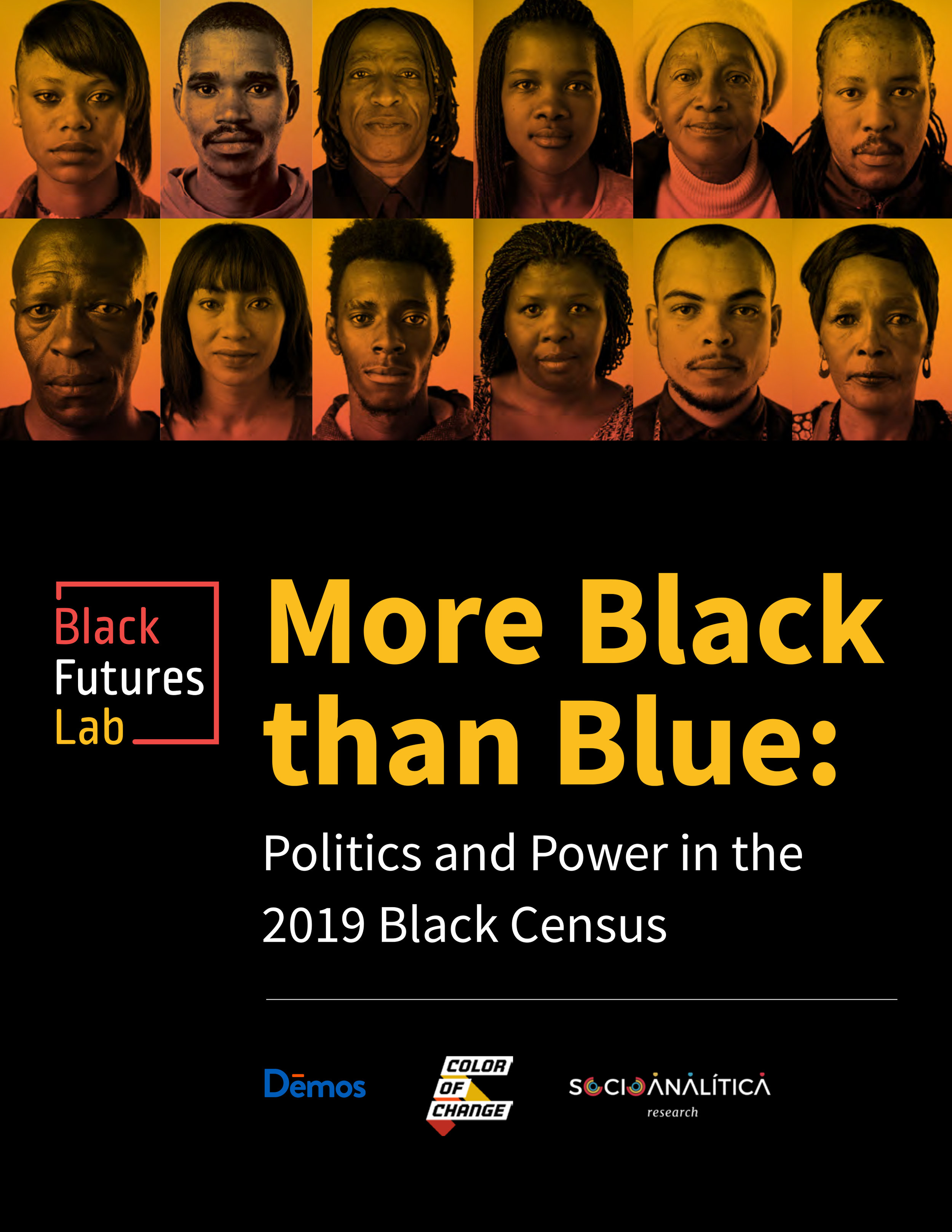 More Black Than Blue report cover