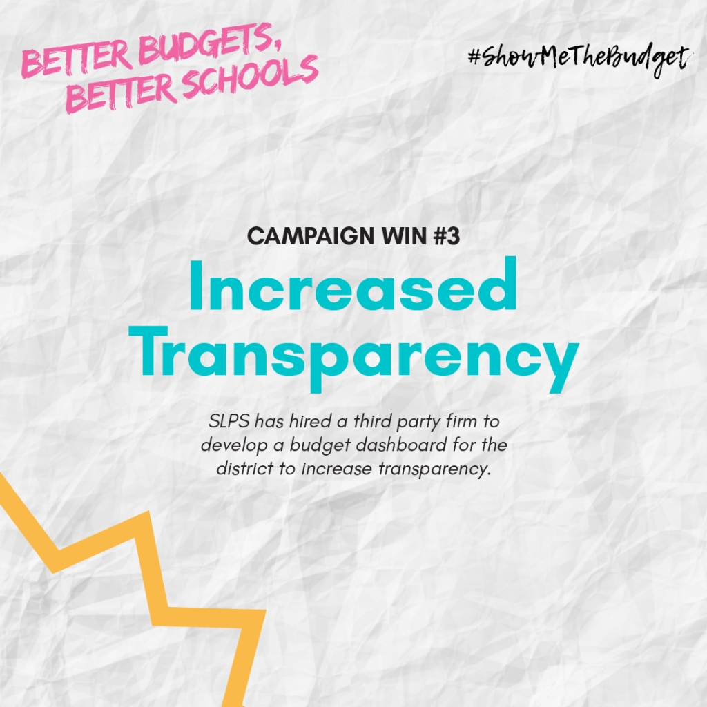 Better Budgets Better Schools campaign wins #3 graphic
