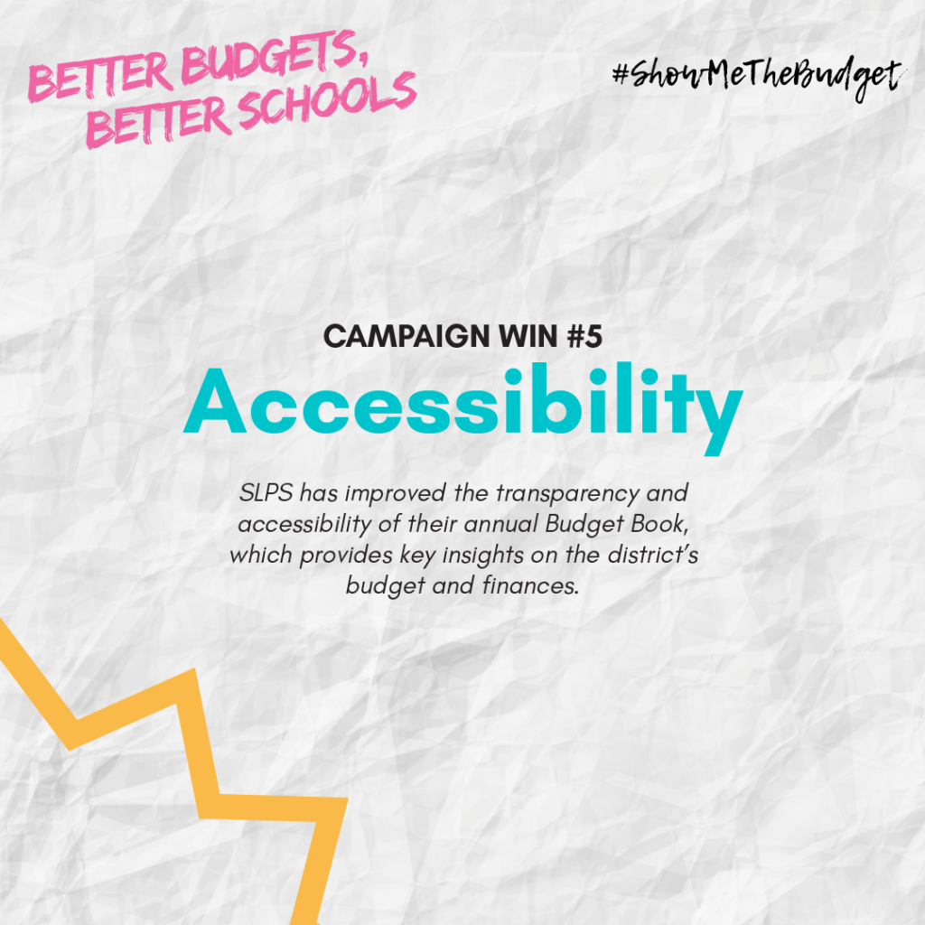Better Budgets Better Schools campaign wins #5 graphic